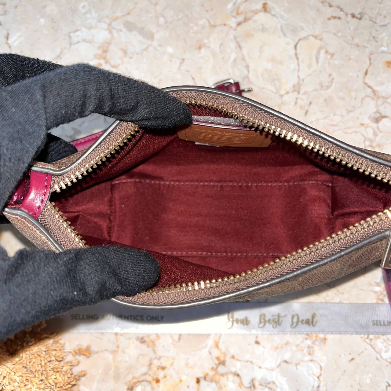 Coach Zip Top Crossbody