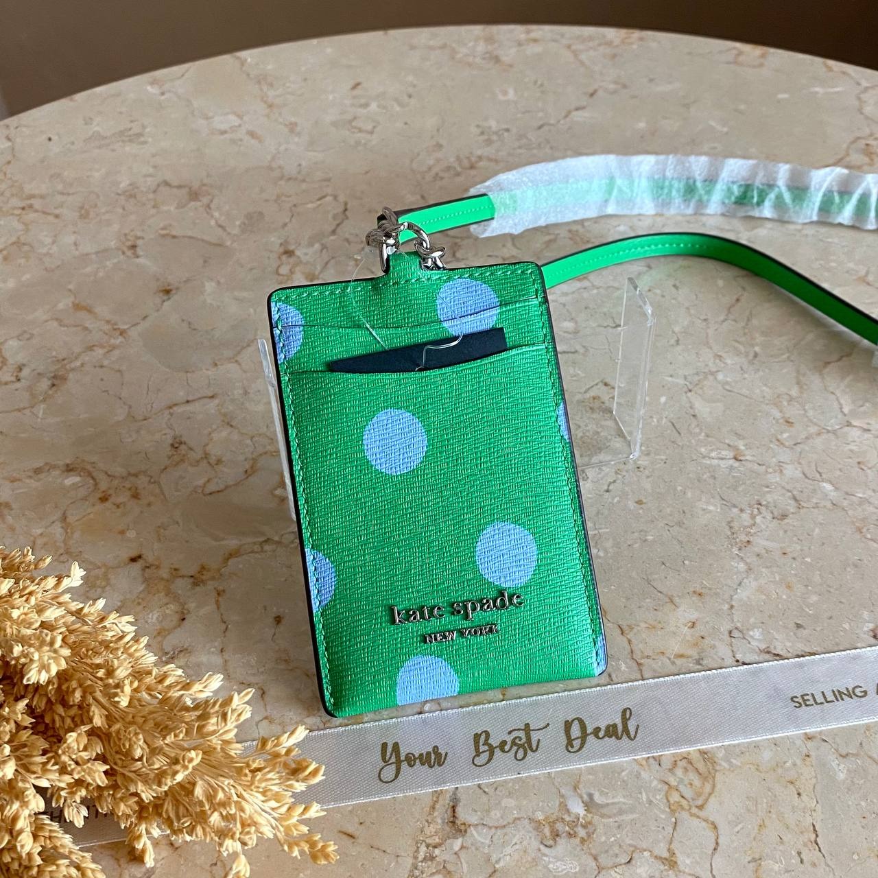 Kate Spade Morgan Sunshine Dot Lanyard