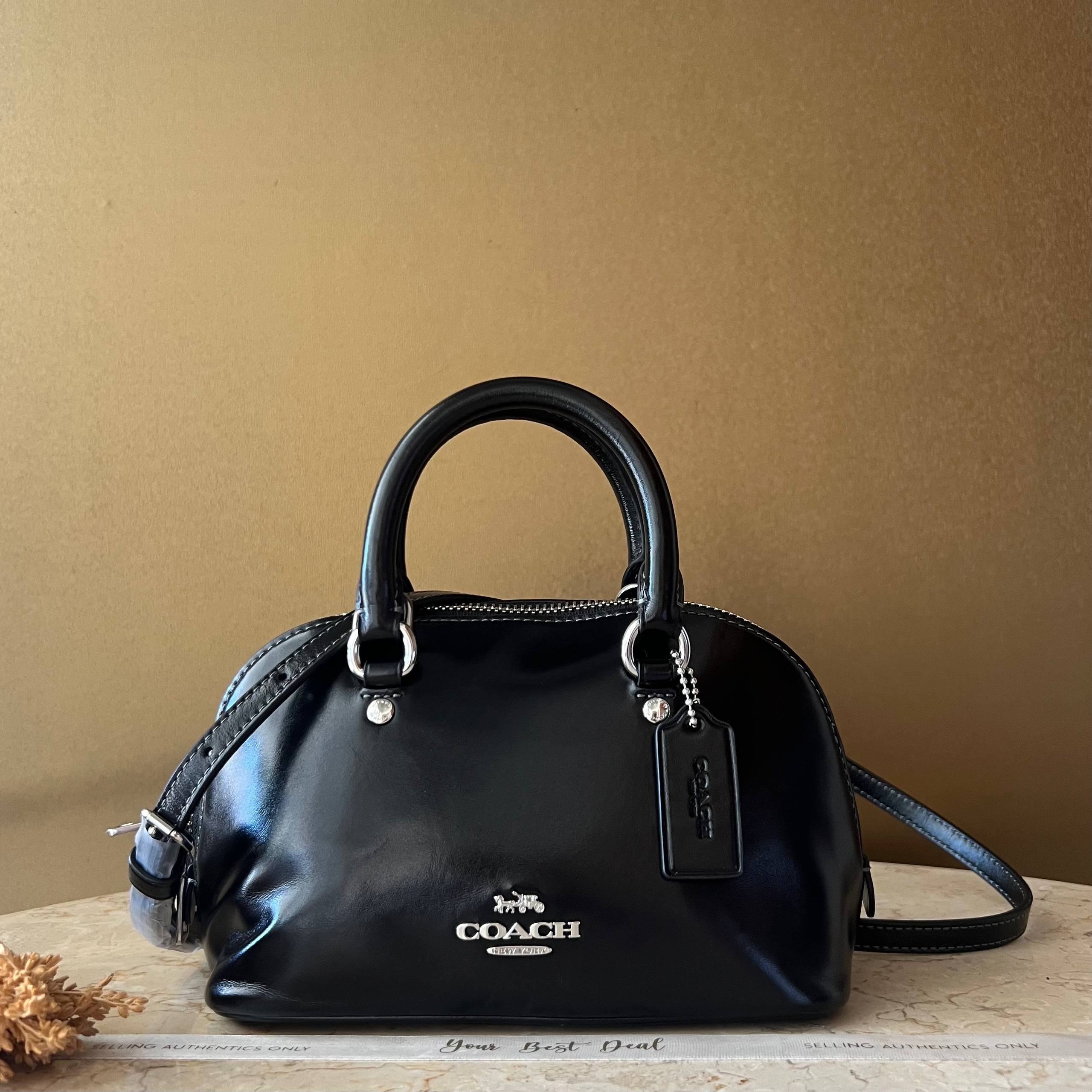 Coach Crinkle Lara Mini Satchel