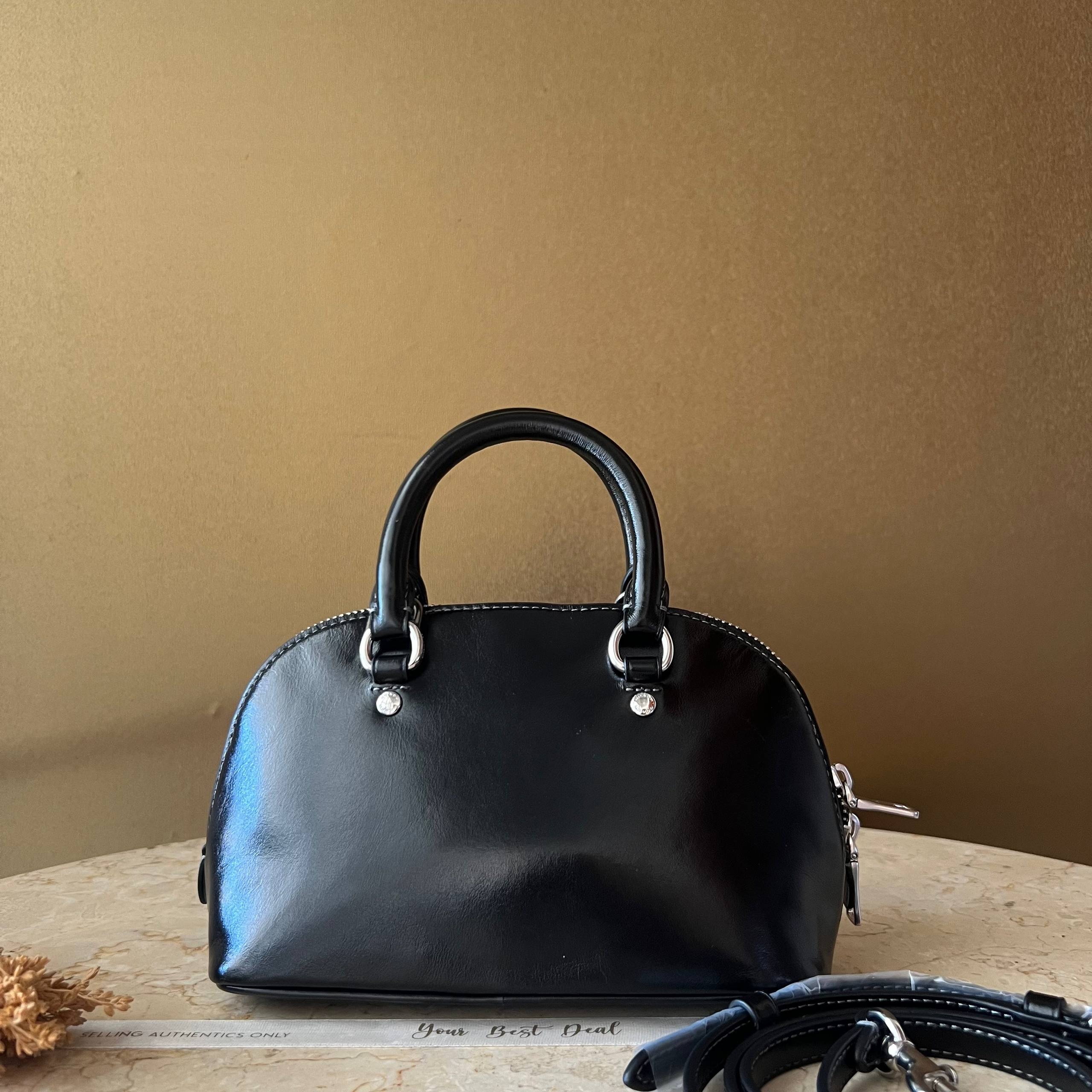 Coach Crinkle Lara Mini Satchel