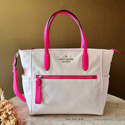 Image of Kate Spade Chealsea The Little Better Medium Satchel Blush Cloud