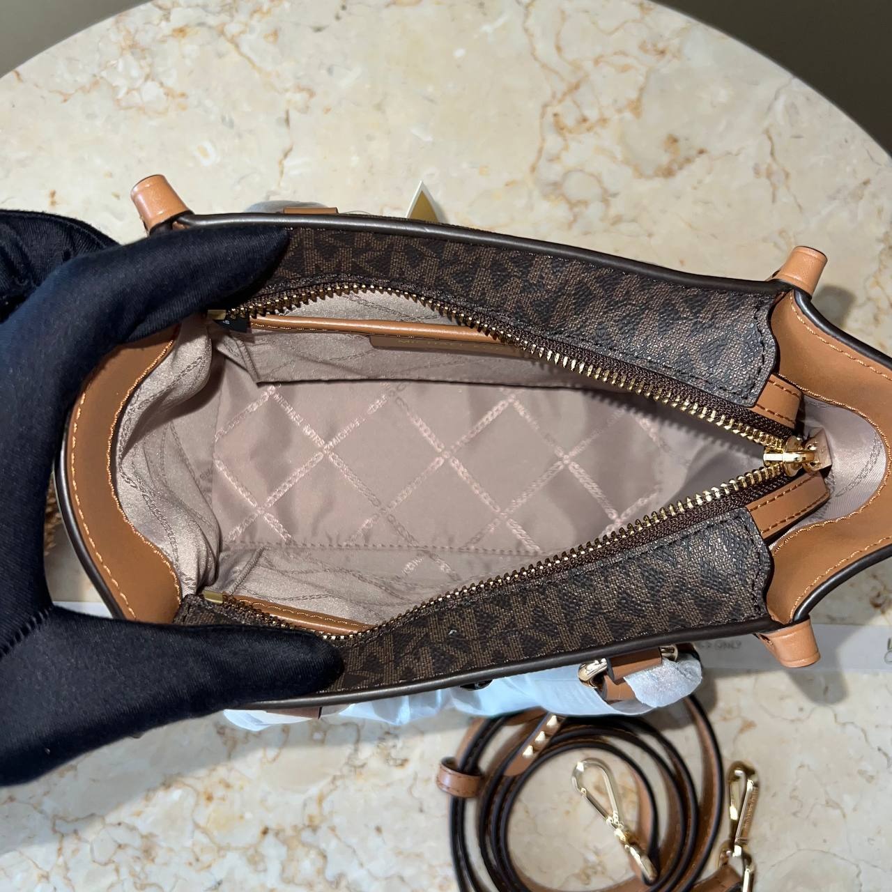 Michel kors kris small satchel 