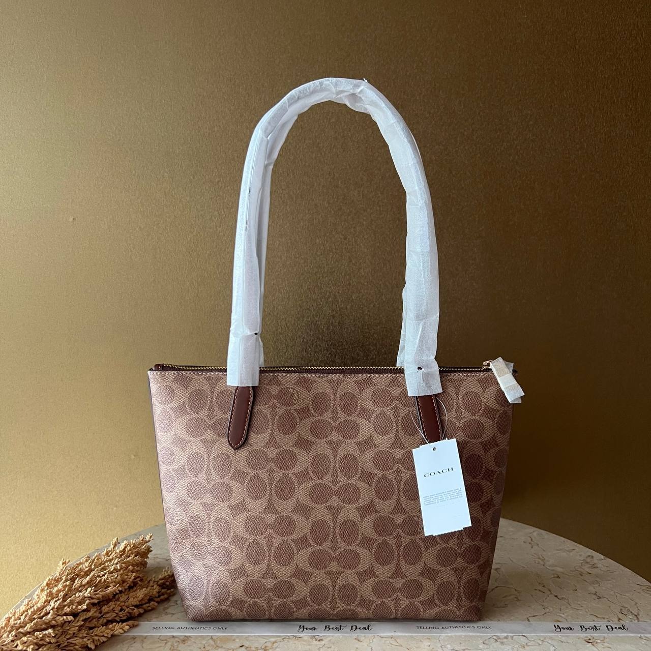 Coach Fiona Zip Tote