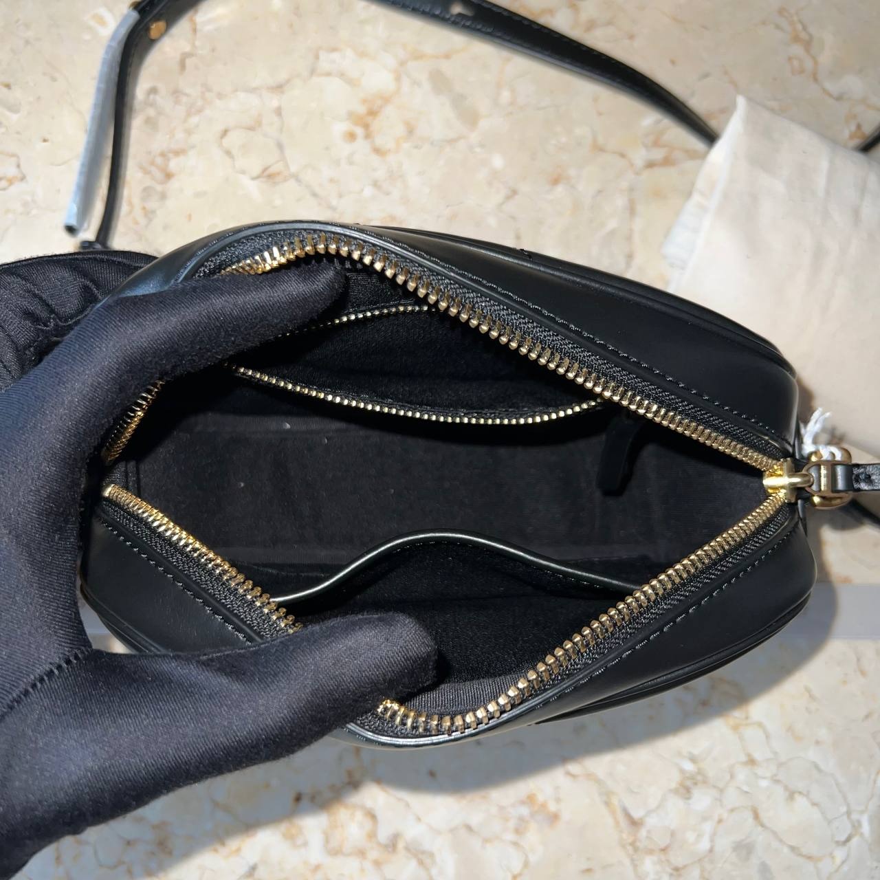 Tory Burch Kira Diamond Quilt Camera Bag