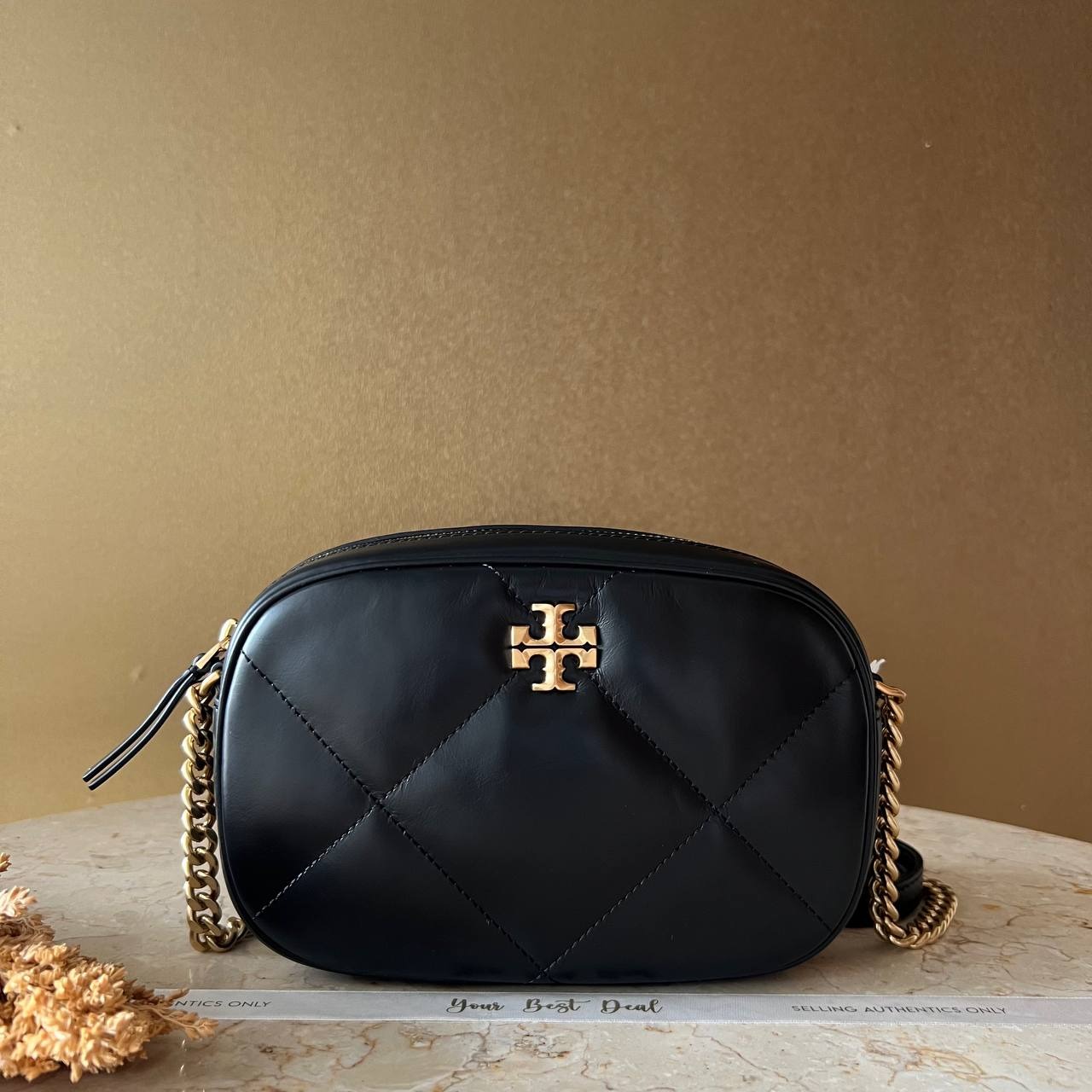 Tory Burch Kira Diamond Quilt Camera Bag