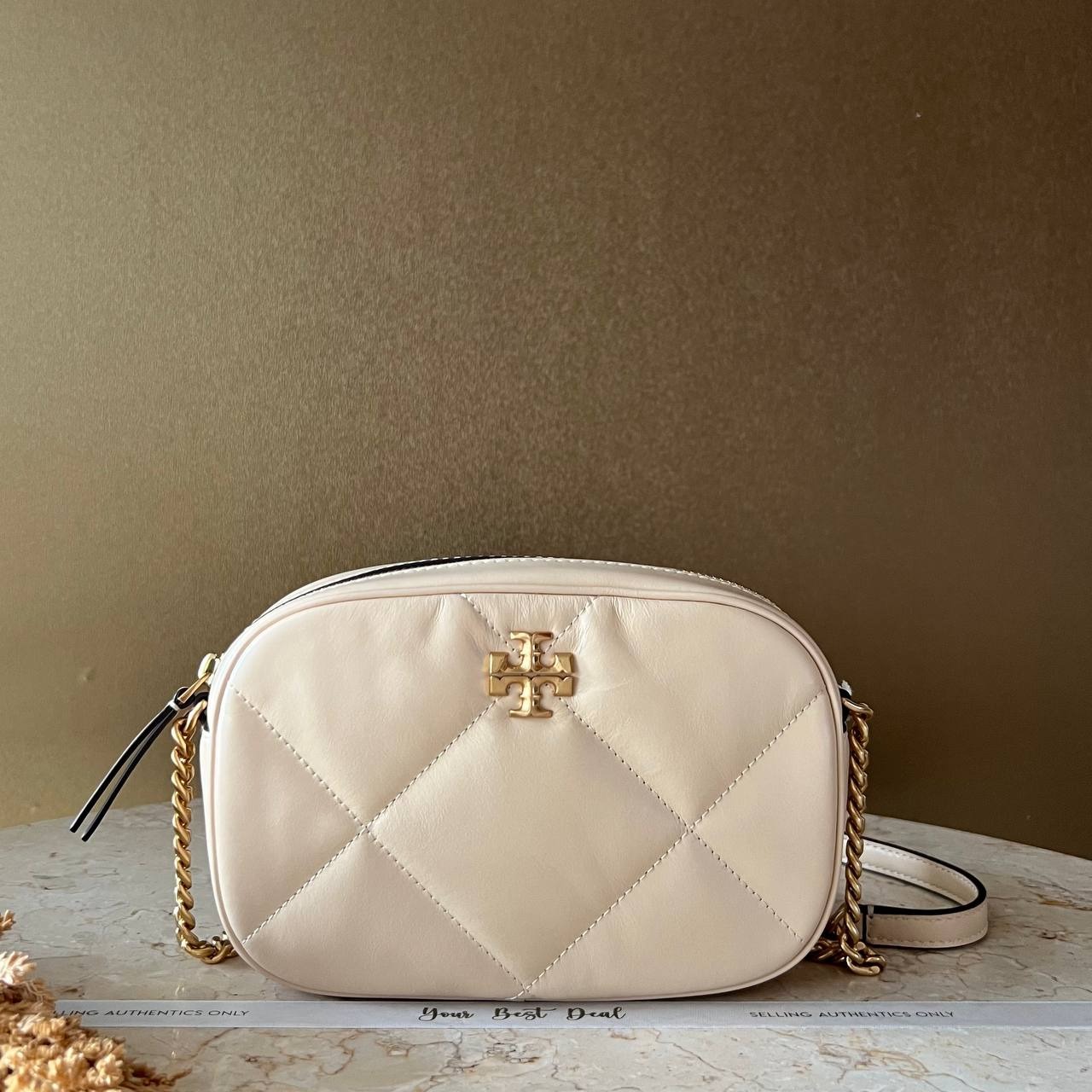 Tory Burch Kira Diamond Quilt Camera Bag