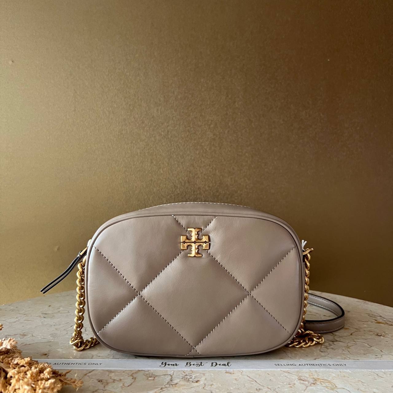 Tory Burch Kira Diamond Quilt Camera Bag