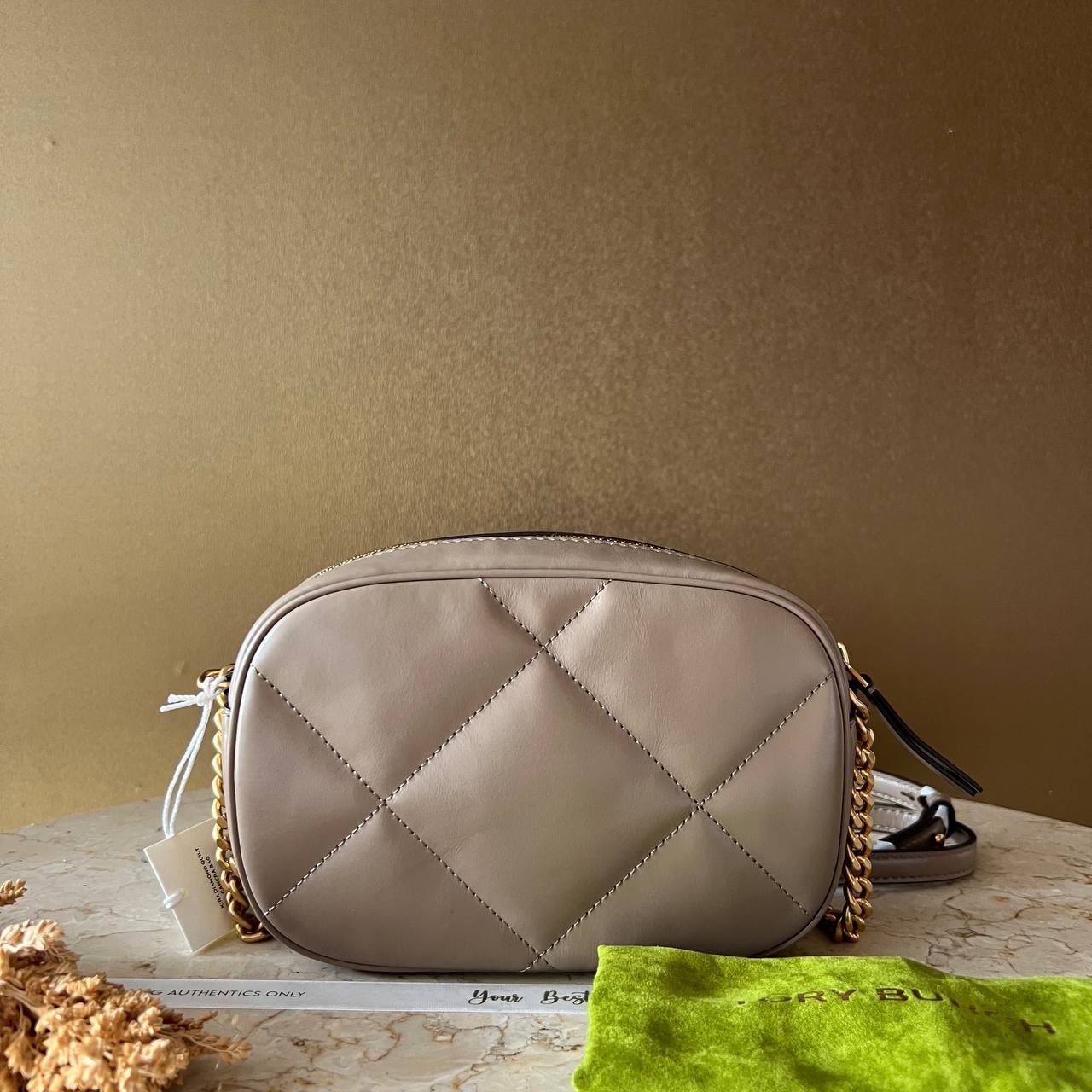 Tory Burch Kira Diamond Quilt Camera Bag