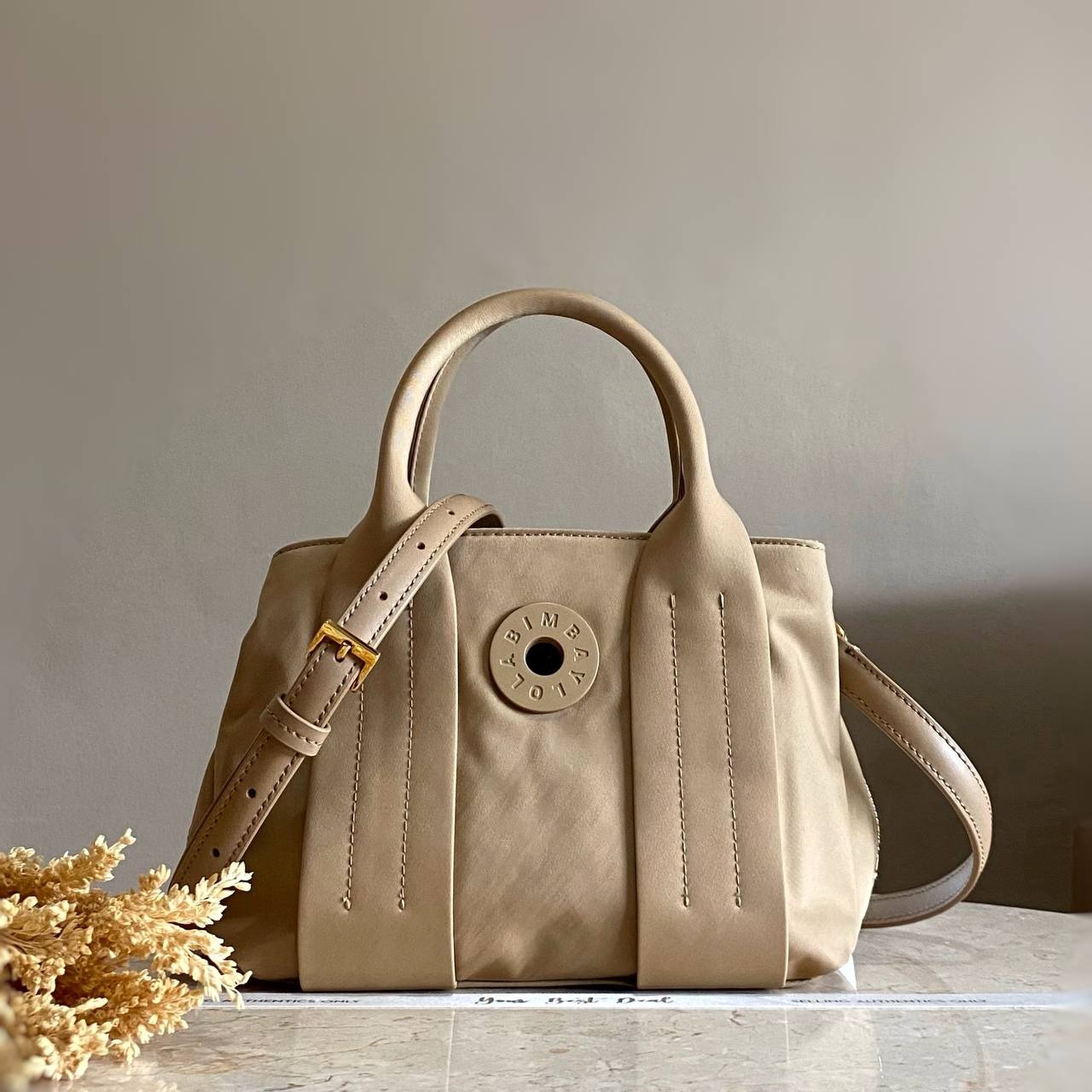 Bimba Nylon Shopper Tote