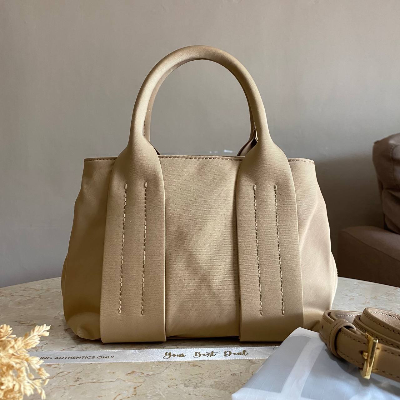 Bimba Nylon Shopper Tote