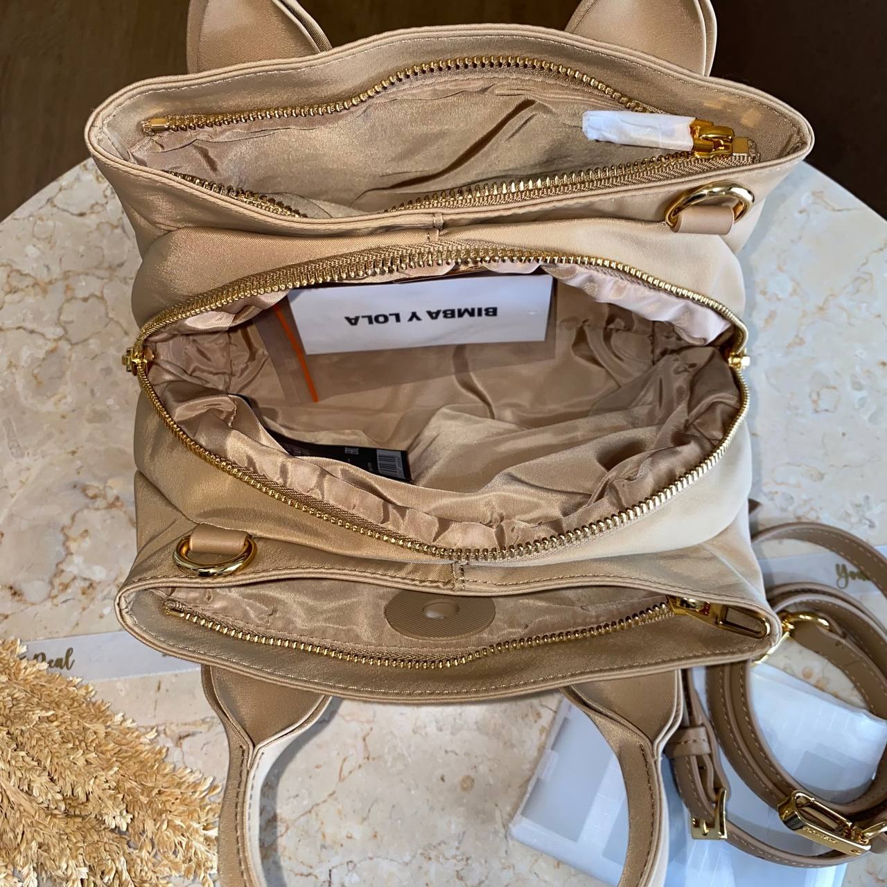 Bimba Nylon Shopper Tote