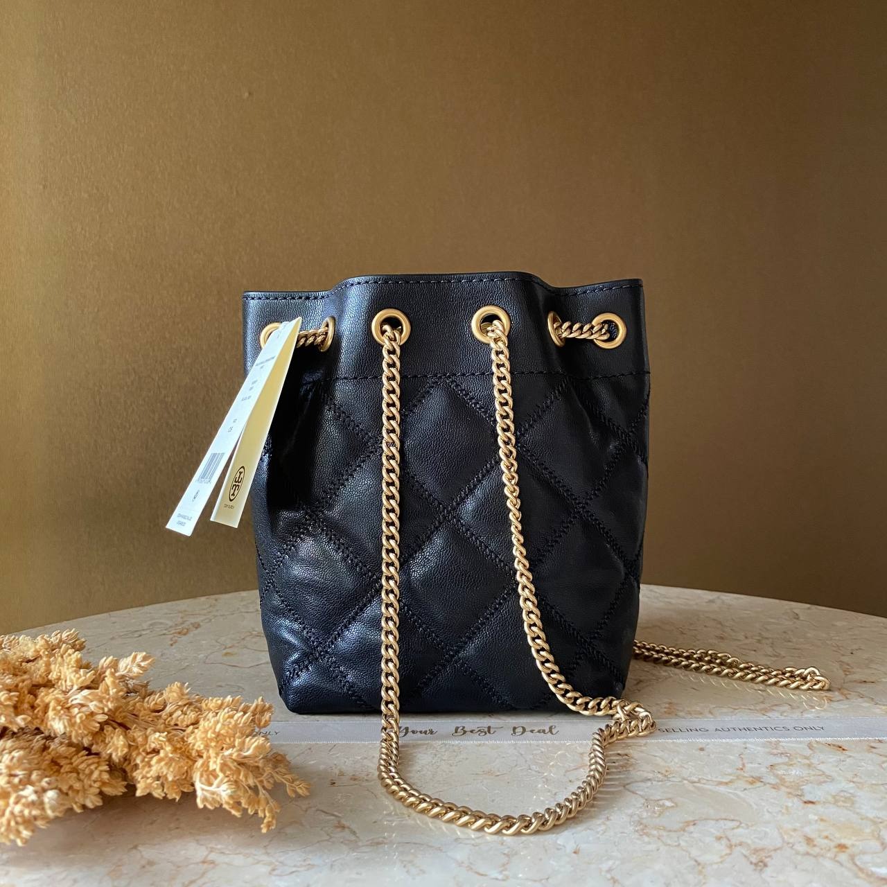 Tory Burch Willa Small Drawstring Bag