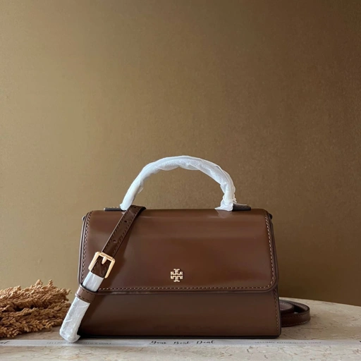 Tory Burch Emerson Smooth Mini Top Handle