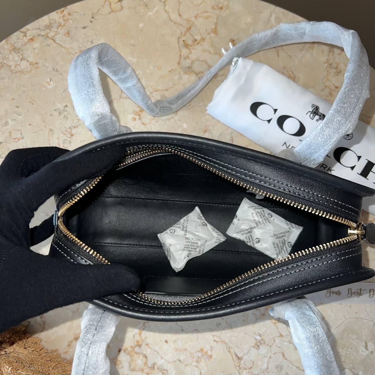Coach Swing Zip Bag