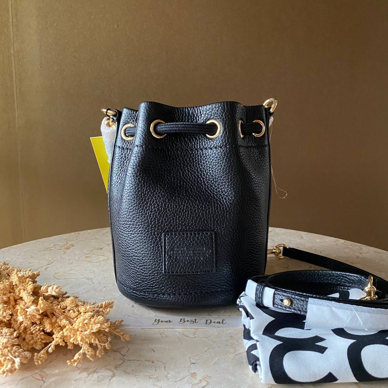 Marc Jacob The Leather Mini Bucket Bag 