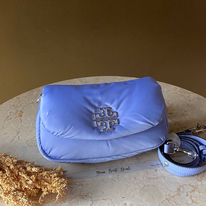 Tory Burch Britten Nylon Puffy Crossbody