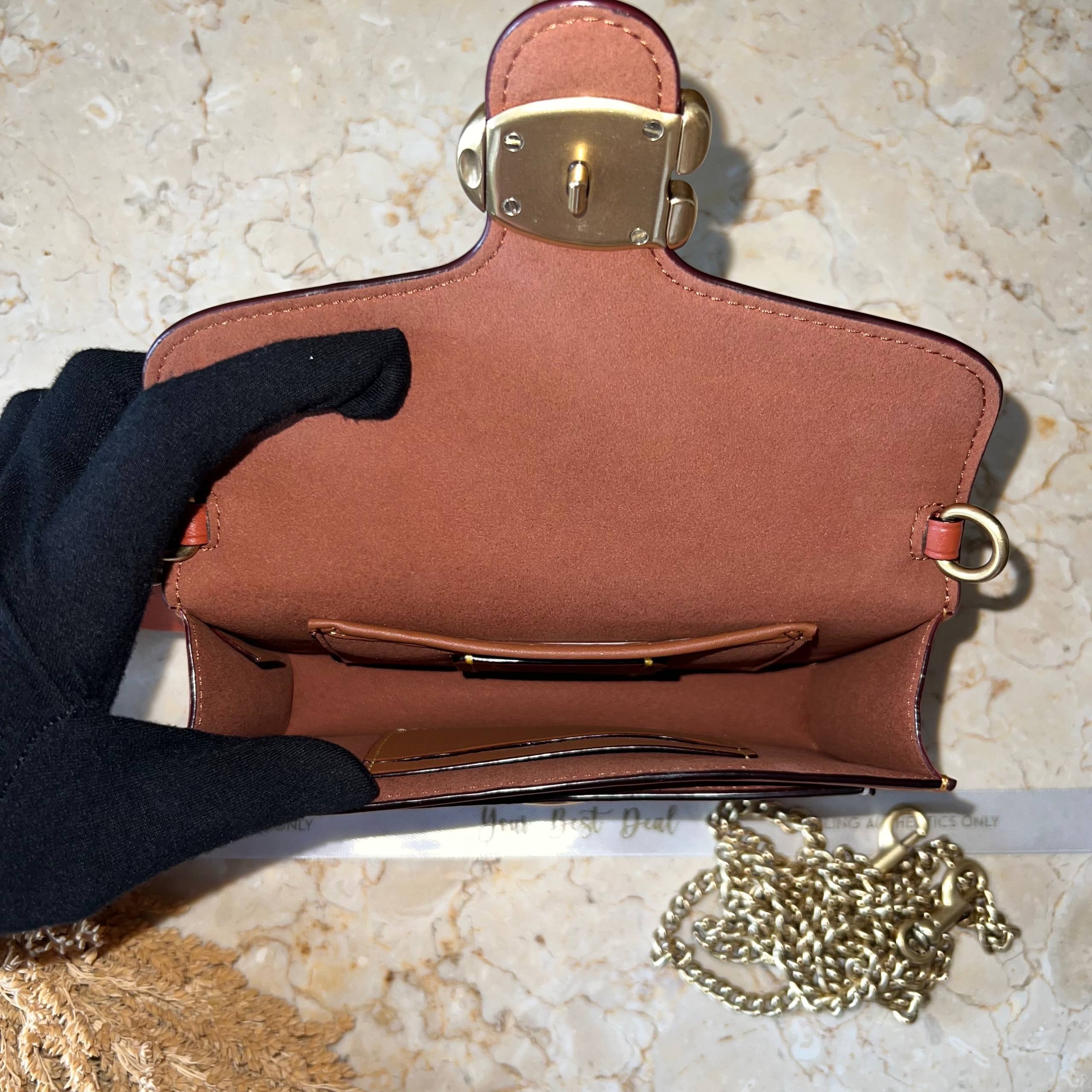 Coach Signature Tabby Wristlet