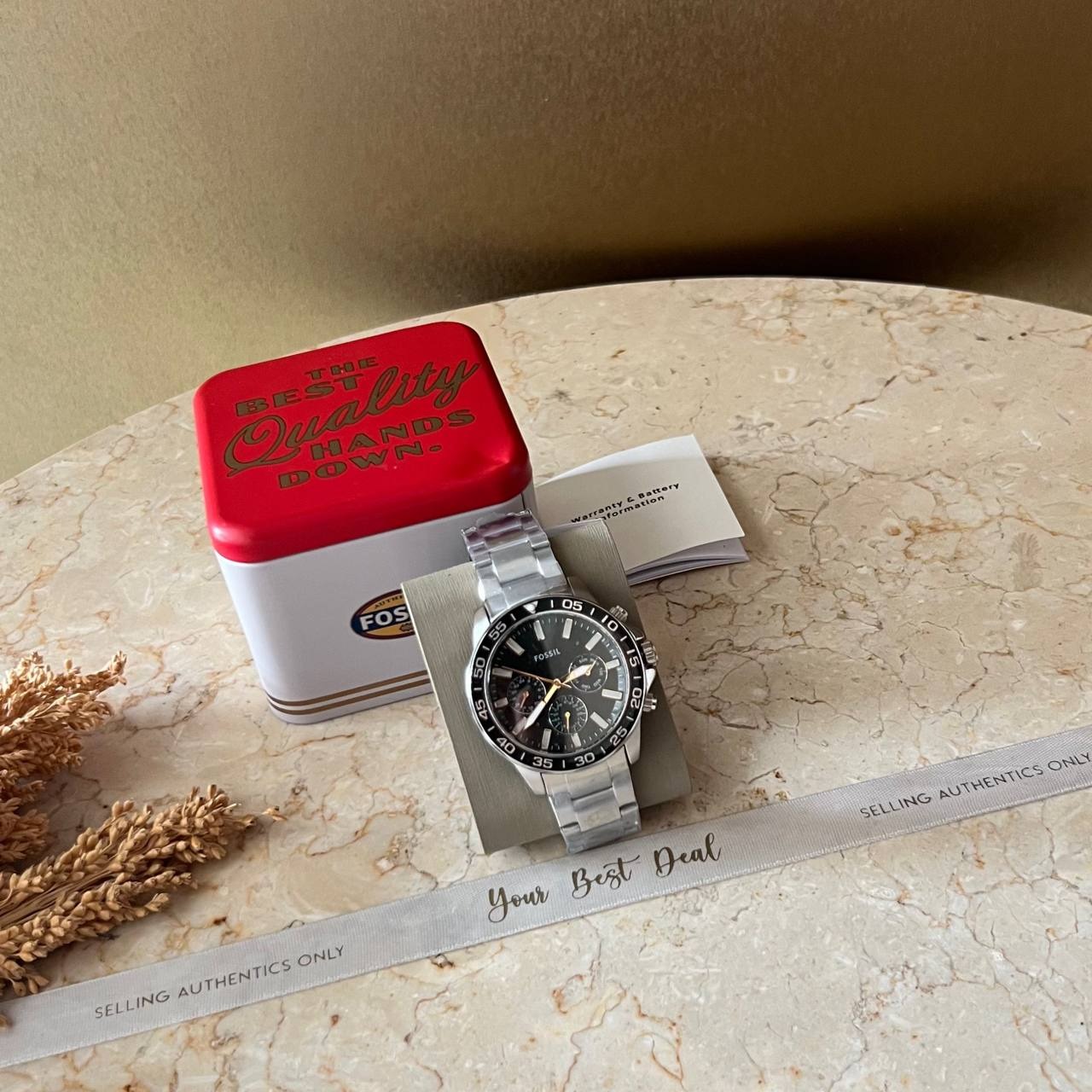 Fossil BQ2492 Bannon Multifunction Stainless Steel Watch
