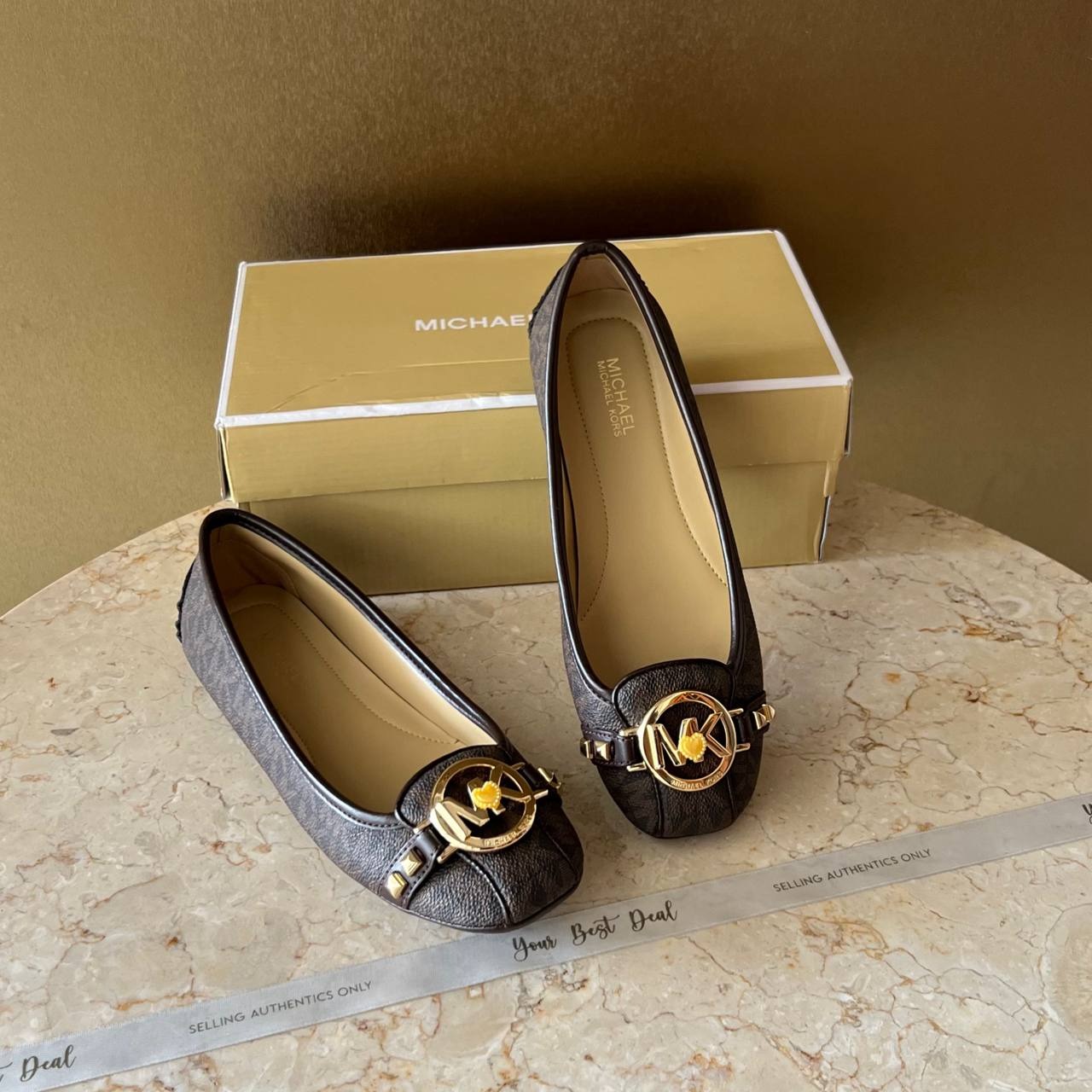 Michael Kors Fulton Moc Flat Shoes