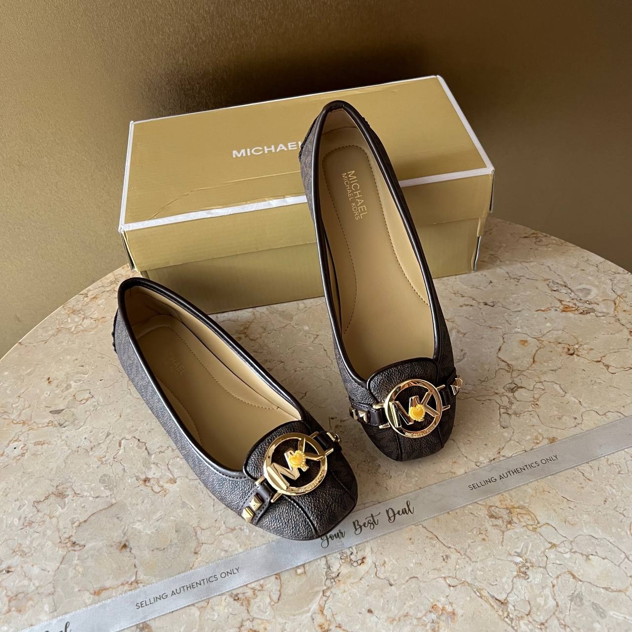 Michael Kors Fulton Moc Flat Shoes