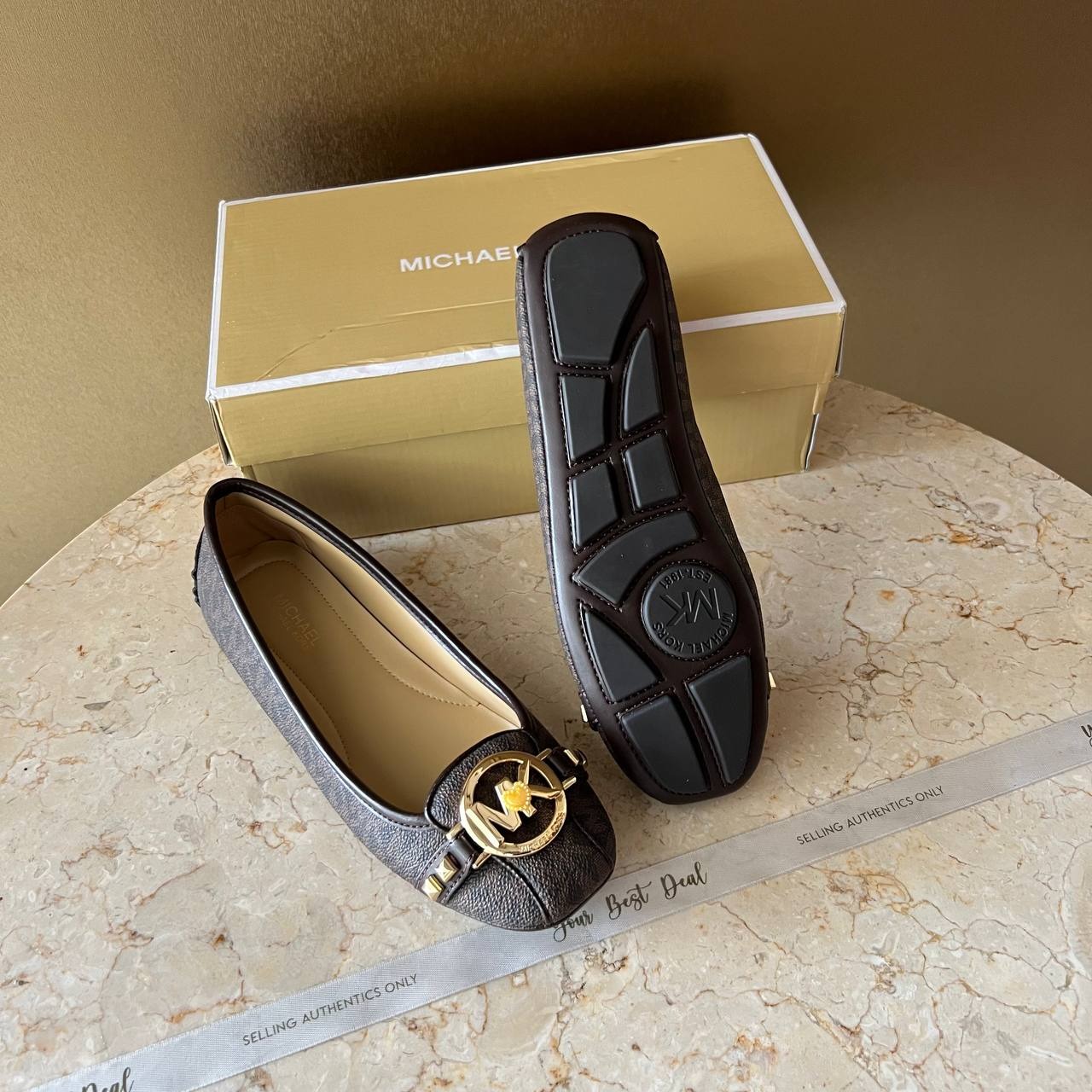 Michael Kors Fulton Moc Flat Shoes