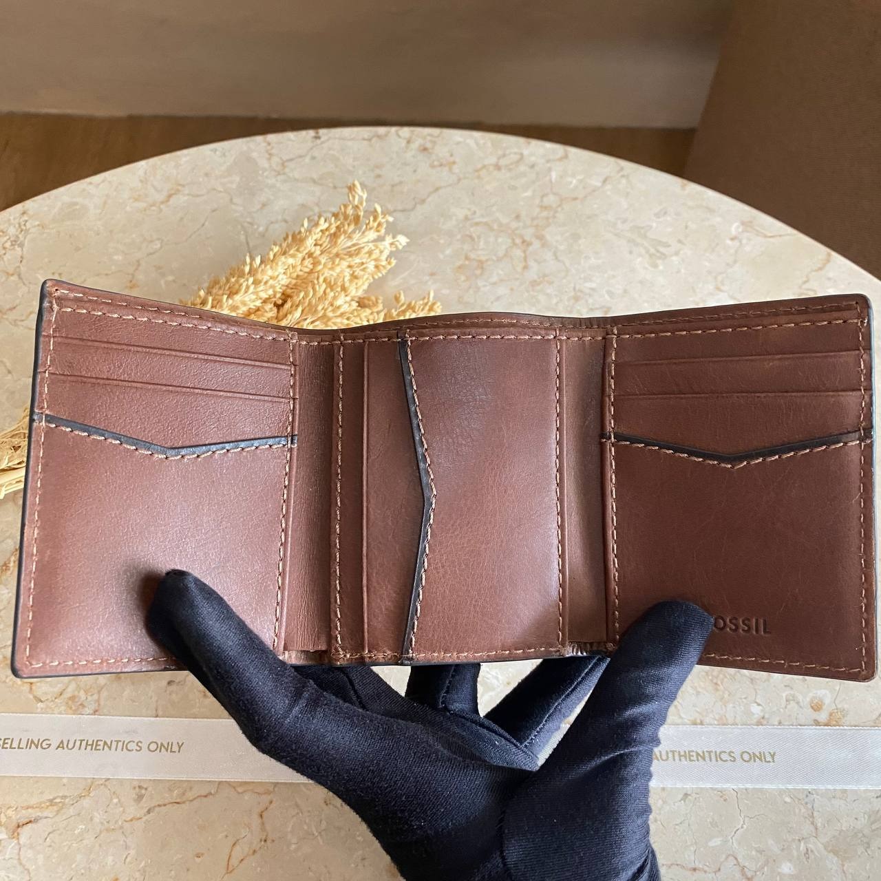 Fossil Jayden Trifold Wallet 