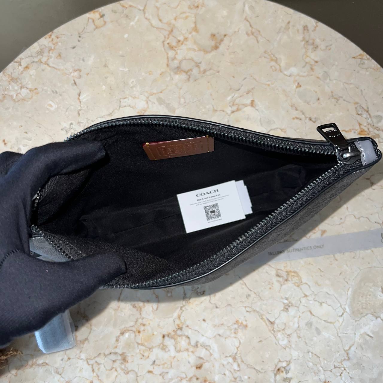 Coach Signature Pouch