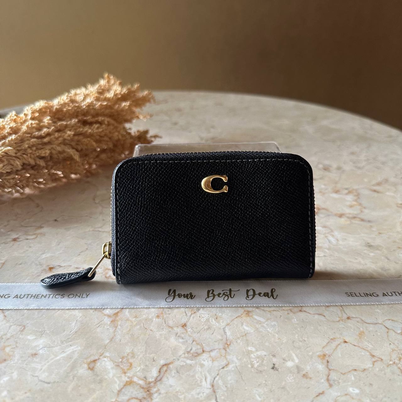 Coach Small Zip Around Card Case