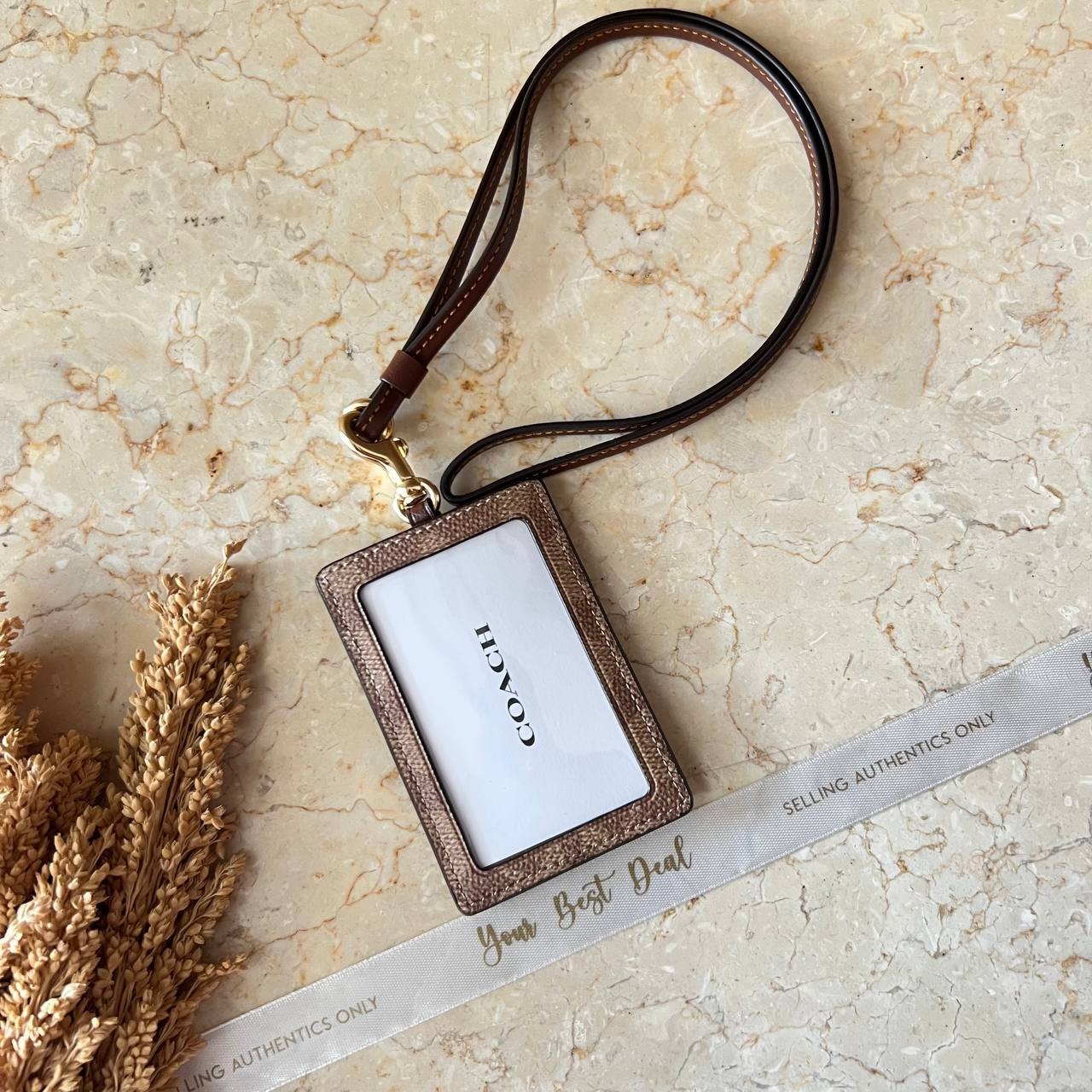 Coach Lanyard ID