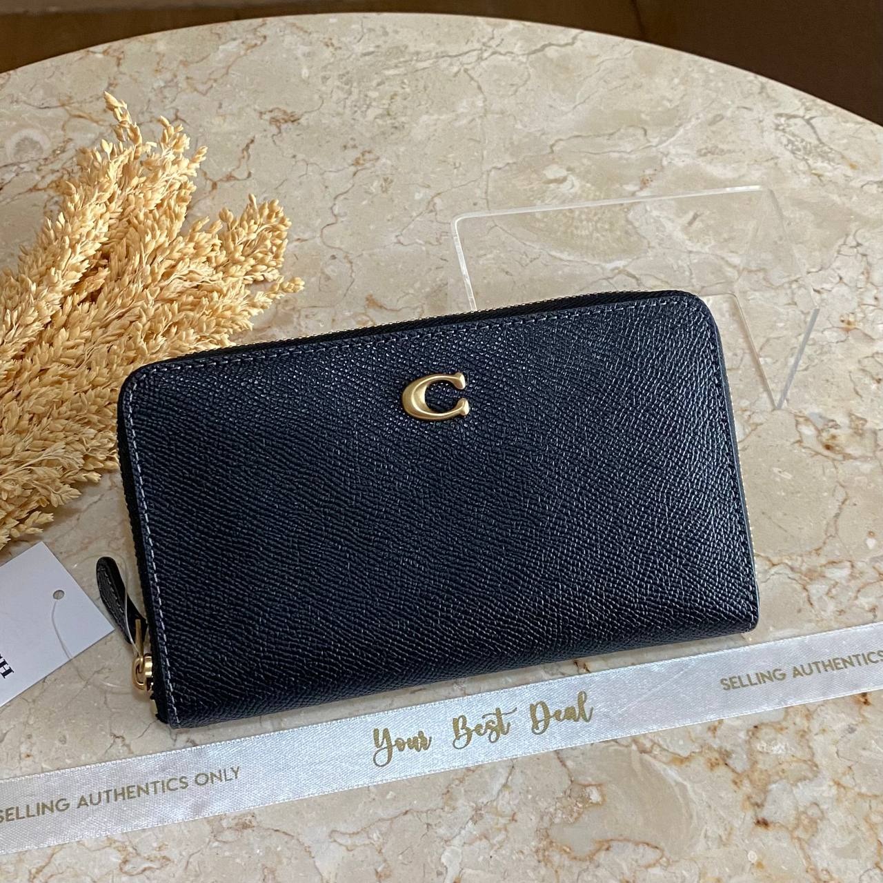 Coach Medium Zip Around Wallet