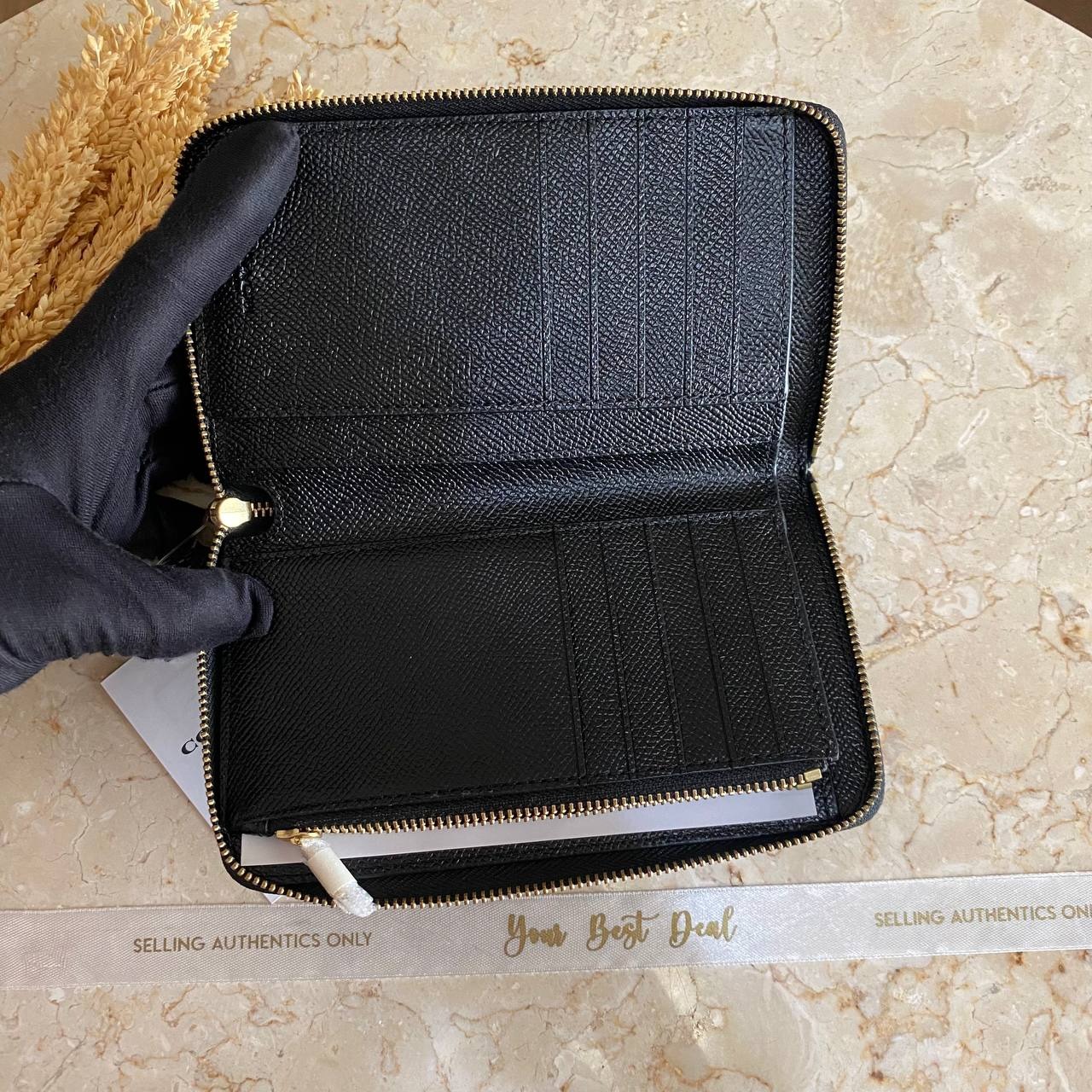 Coach Medium Zip Around Wallet