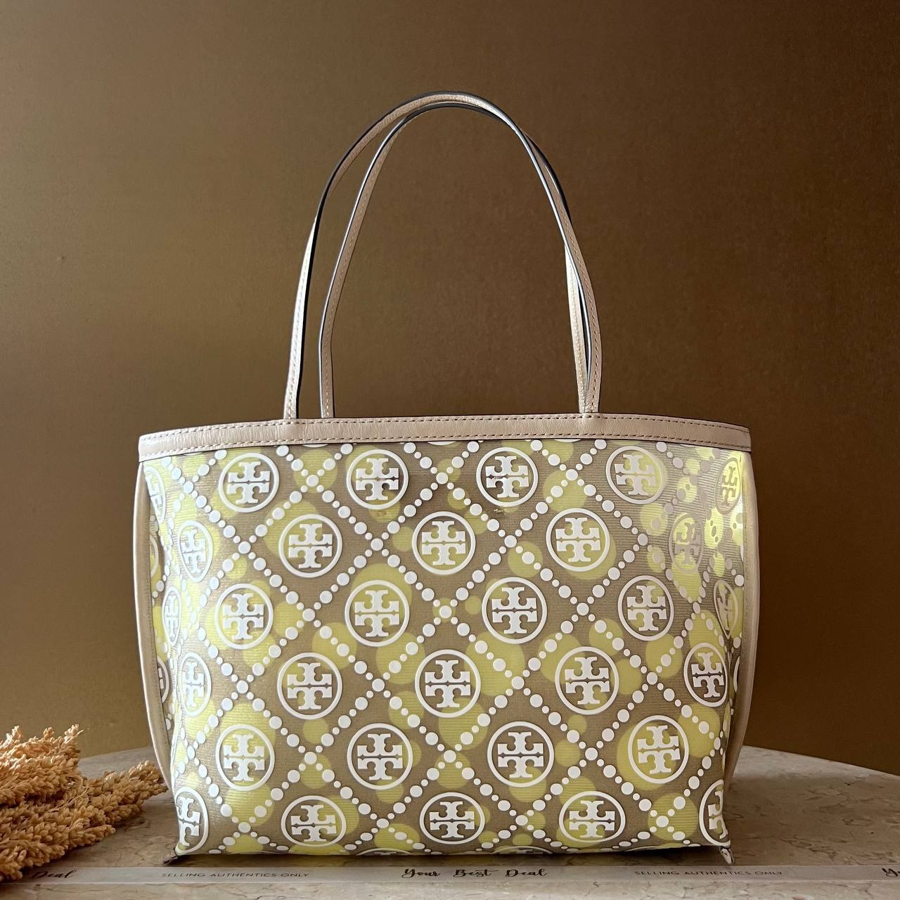 Tory Burch T Monogram Mesh Dot