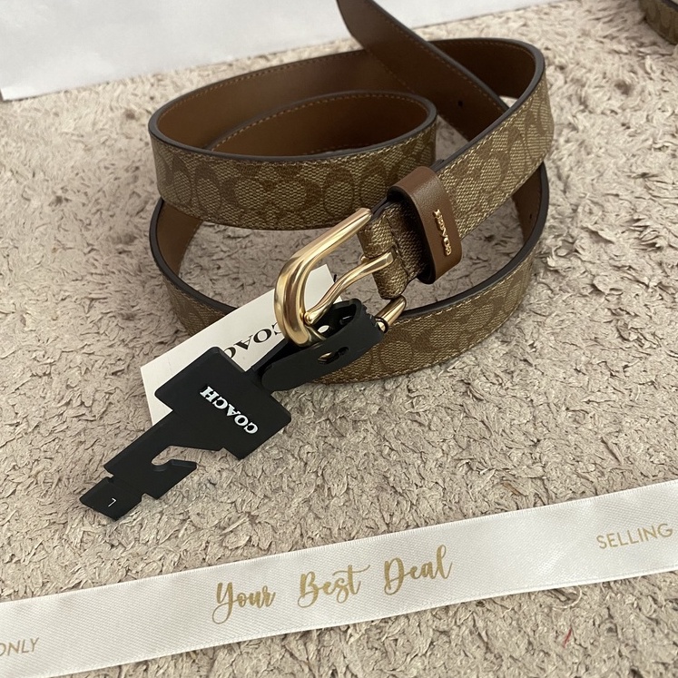 Coach Buckle Women Belt