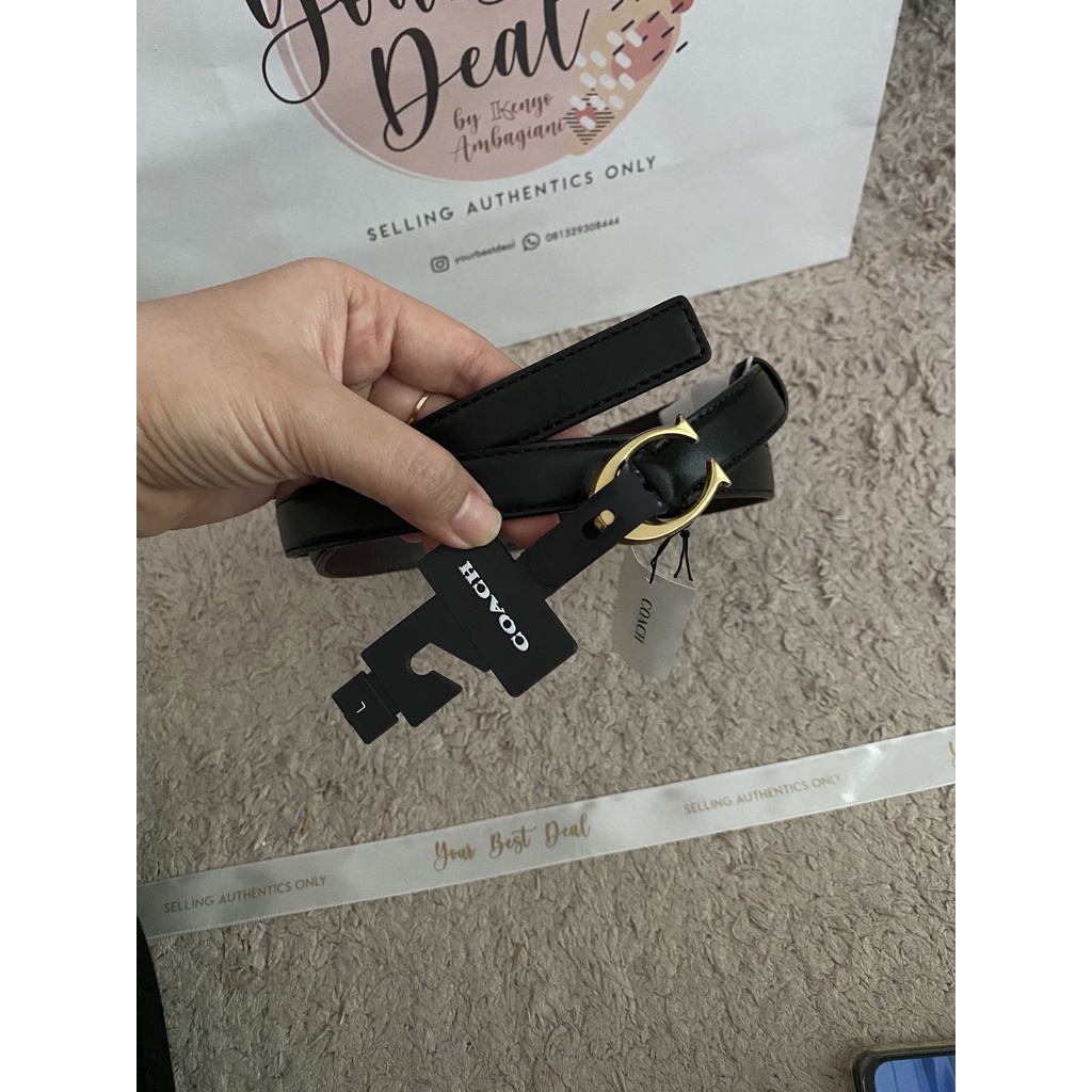 Coach Buckle Women Belt