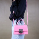 Tory Burch Bon Bon Mini Top Handle Watermelon Pink