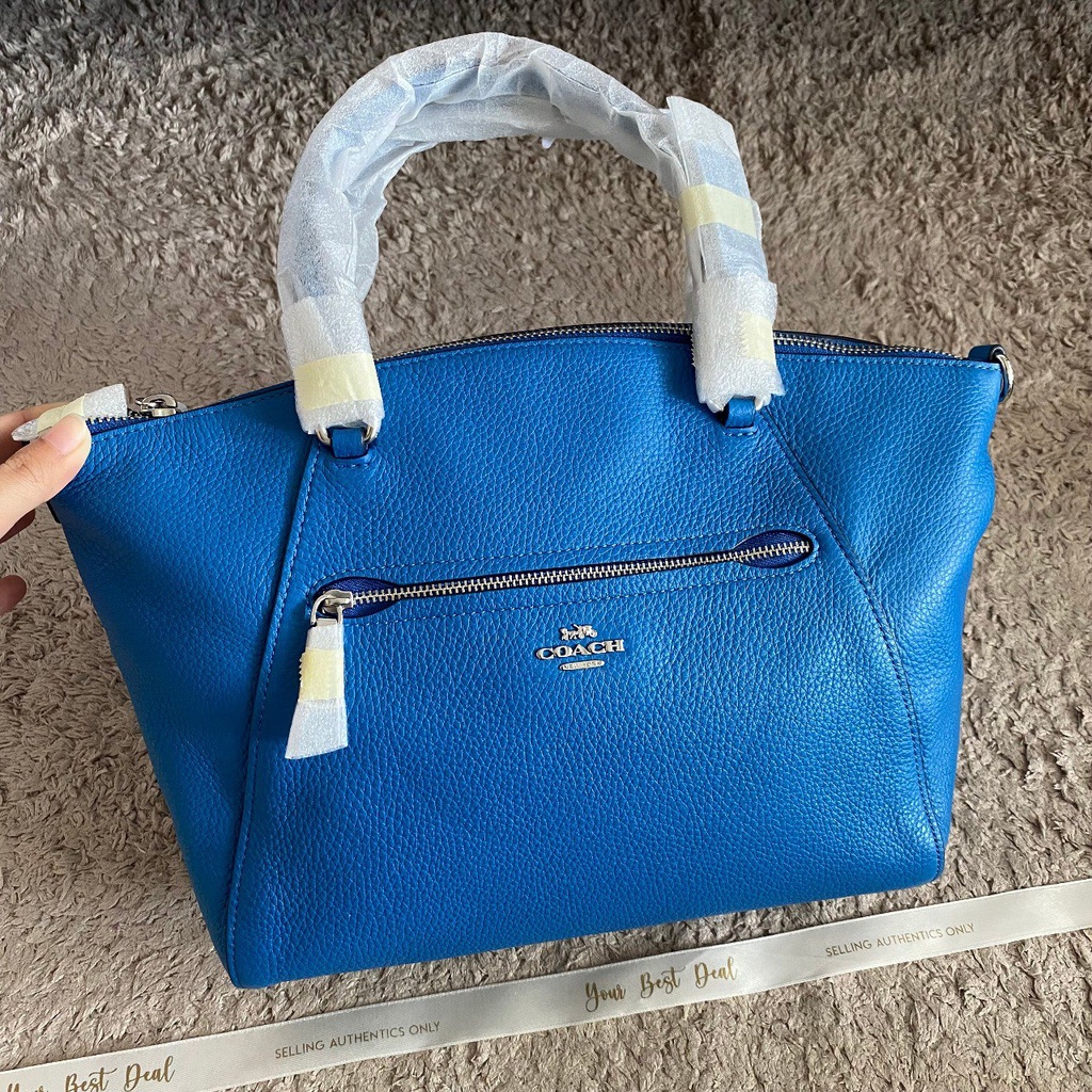 Coach Pebble Leather Prairie