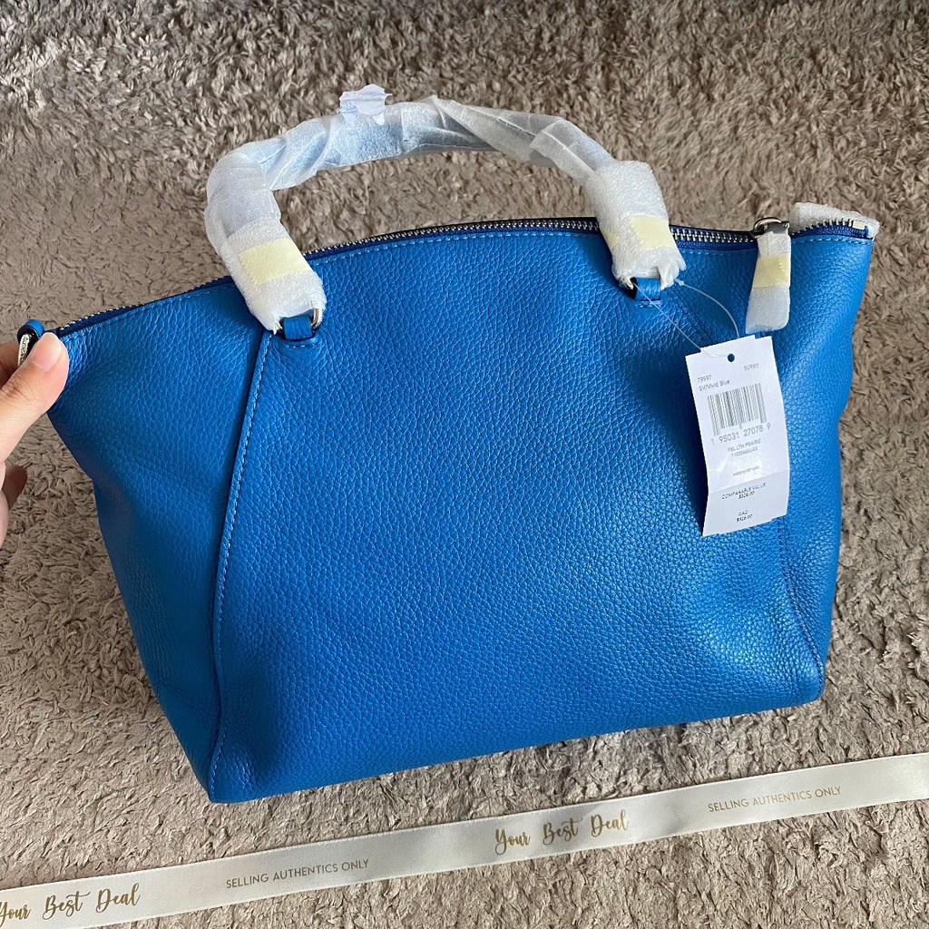 Coach Pebble Leather Prairie