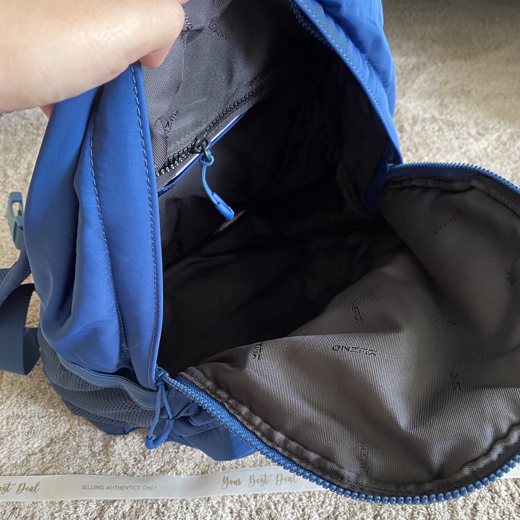 Kenzo sport logo backpack Blue
