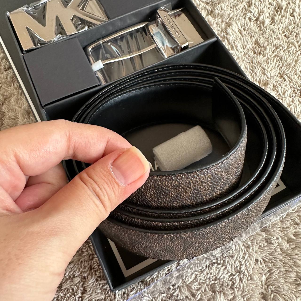 Michael Kors 4 in 1 Belt Box Set Signature