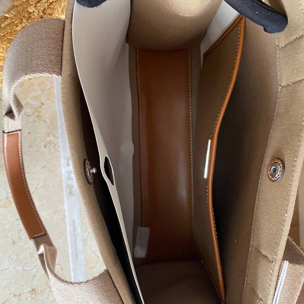 Tory Burch Tote Dark Khaki