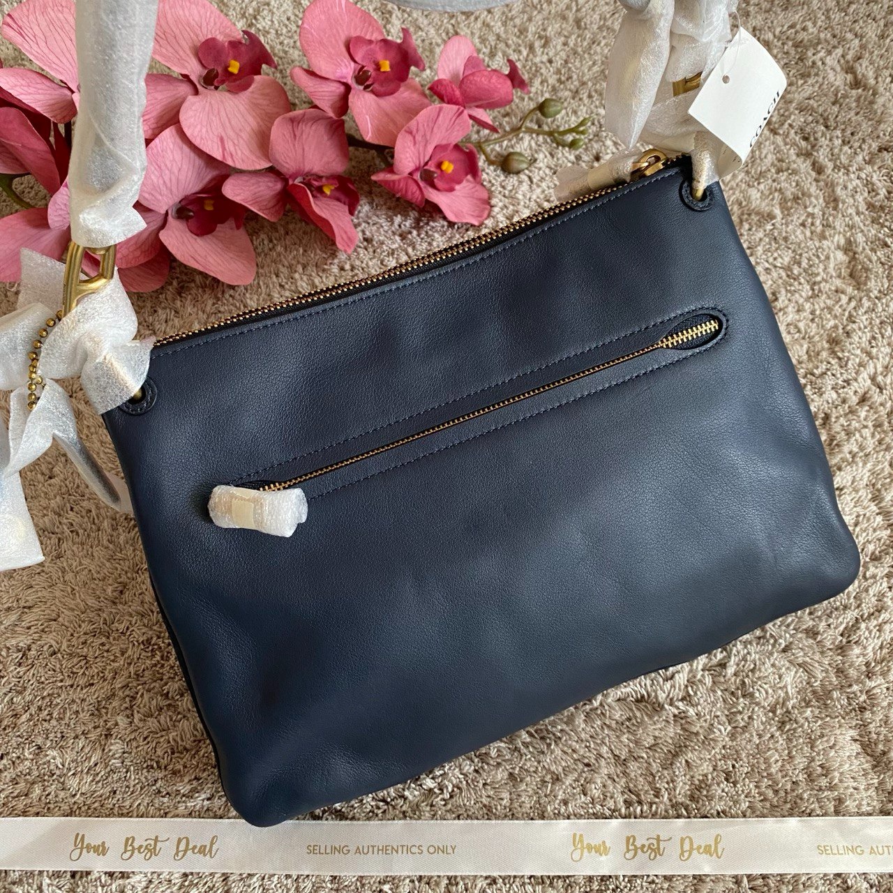 Coach Dreamer Shoulder Bag Midnight navy