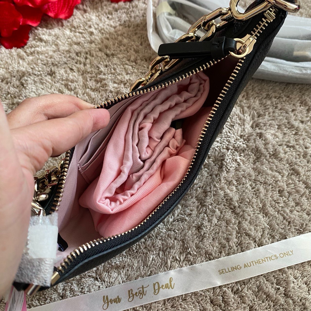Kate Spade Smile Small Shoulder Bag Black
