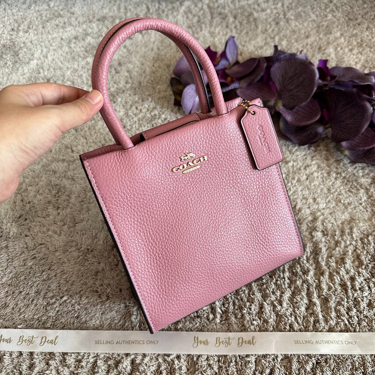 Coach Mini Cally Crossbody True Pink
