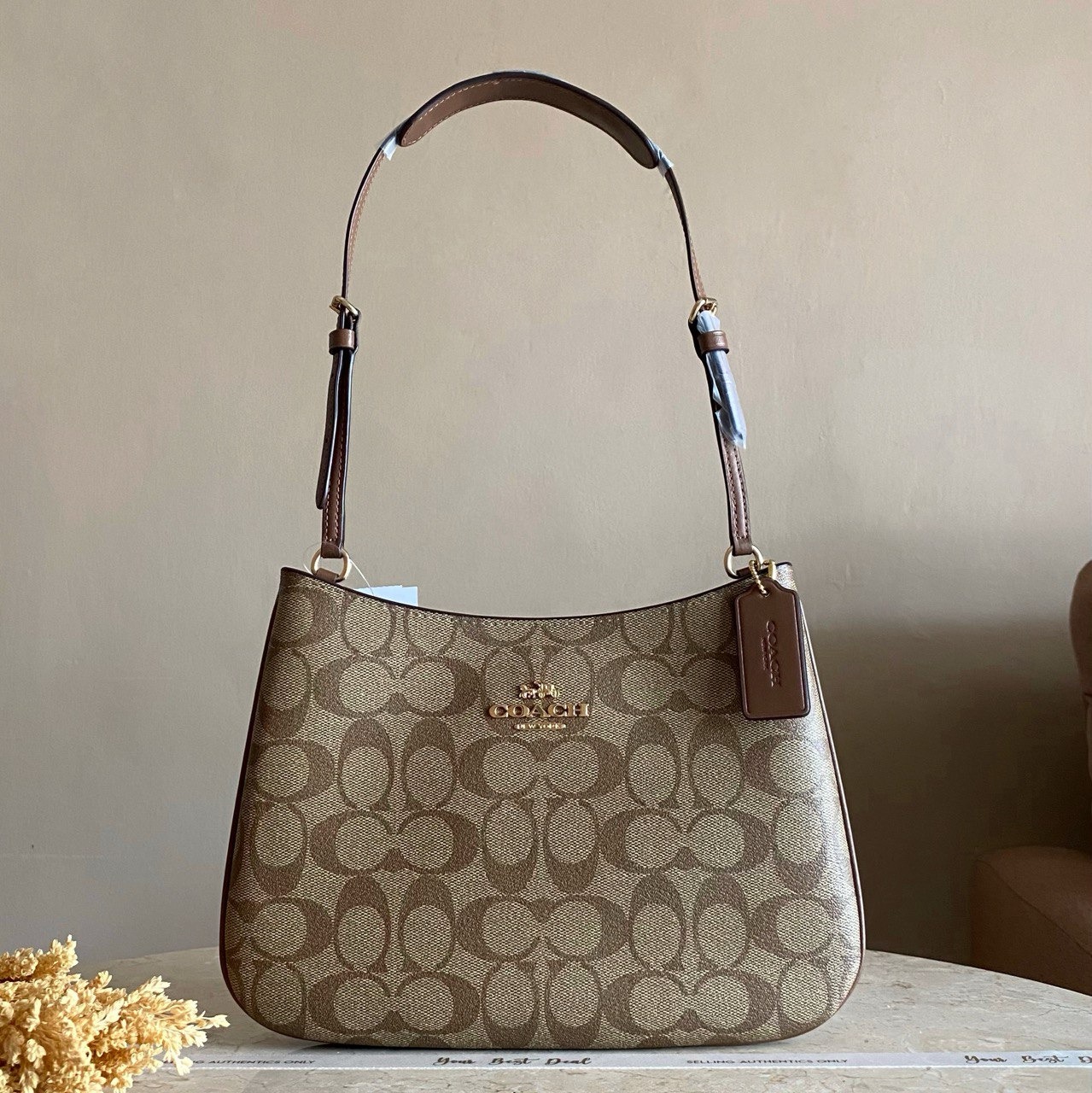Coach Signature Penelope Shoulder Bag
