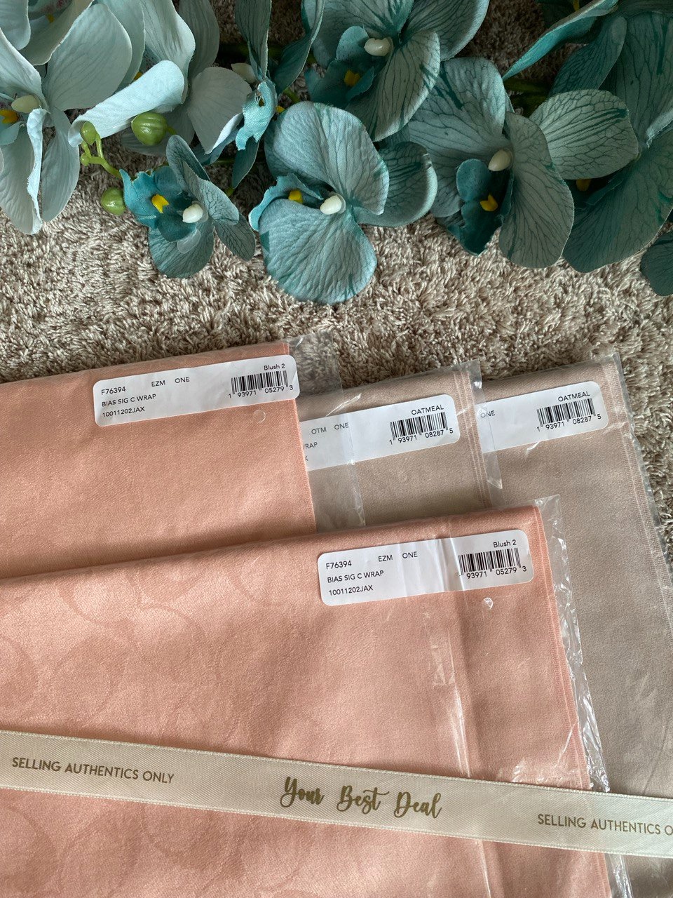 Coach Sig Scarf & Coach Silk Skinny Scarf