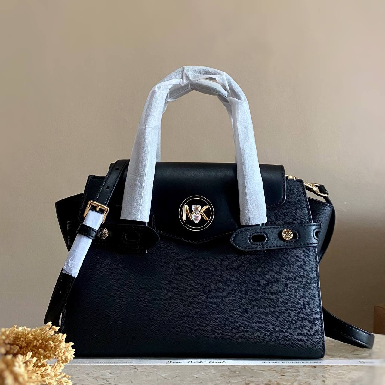 Michael Kors Carmen Medium Flap Satchel