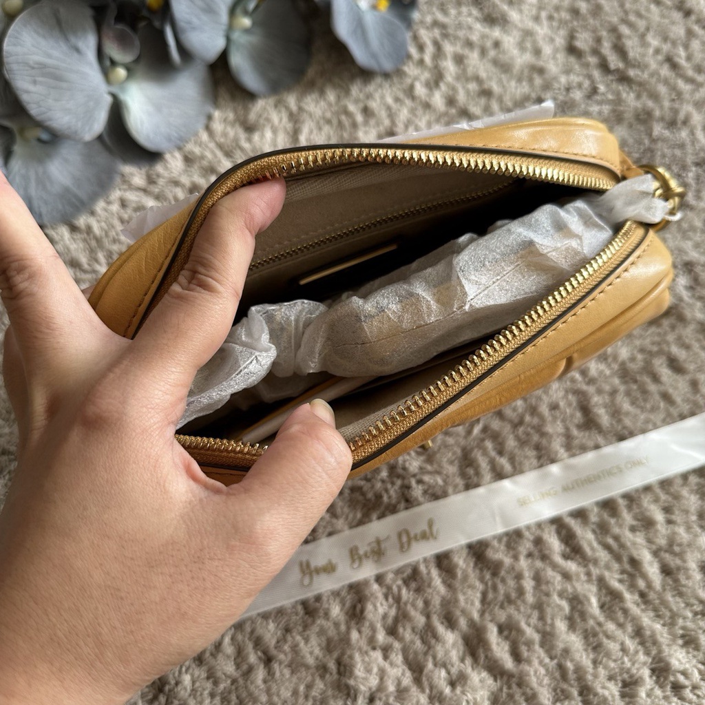 Tory Burch Kira Patchwork Mini Camera Bag