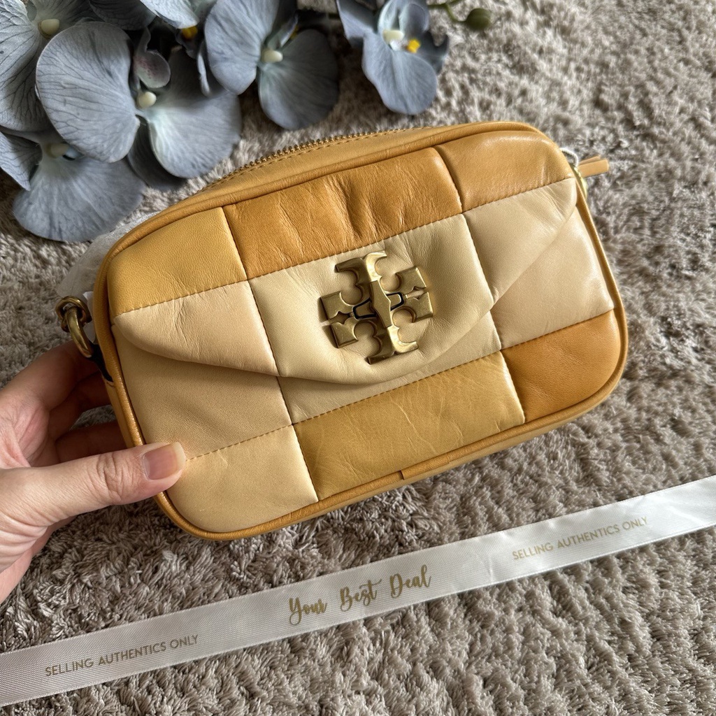 Tory Burch Kira Patchwork Mini Camera Bag