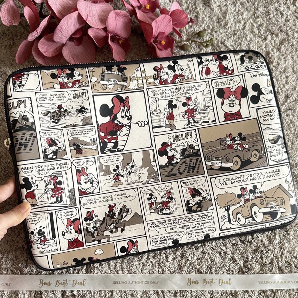 Kate Spade Laptop Sleeve Disney Minnie