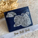 Kate Spade Shaggy Embossed Card Holder
